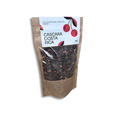 Cascara Costa Rica 150 g – balenie sušených kávových šupiek z farmy Hacienda Sonora