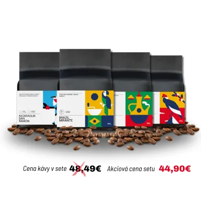 Zvýhodnený set výberových káv na espresso so zľavou