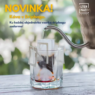 Vzorka - Dripbag Zadarmo